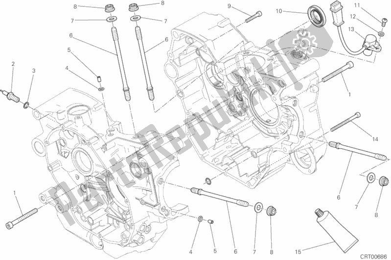 Wszystkie części do Para Pó? Korb Ducati Scrambler Flat Track Thailand USA 803 2015
